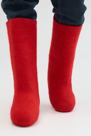 Валенки мужские красные (400М)
