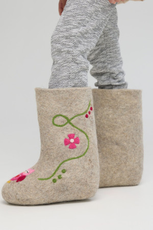 Валенки детские натуральные ручной работы (268Н)