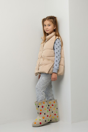 Валенки детские натуральные ручной работы (208Н)