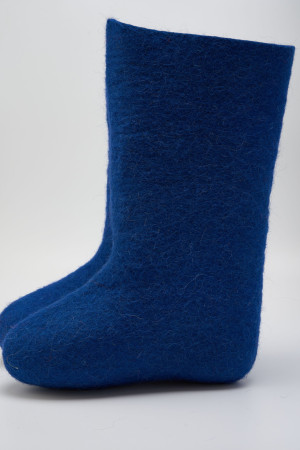 Валенки женские синие натуральные (500Ж)