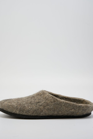 Тапочки женские серые домашние