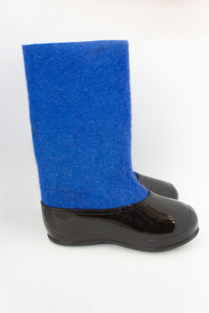 Валенки мужские синие натуральные (500М-СЧ)