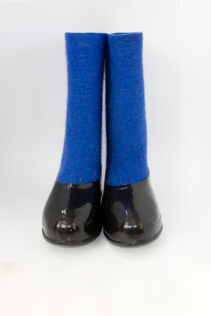 Валенки мужские синие натуральные (500М-СЧ)